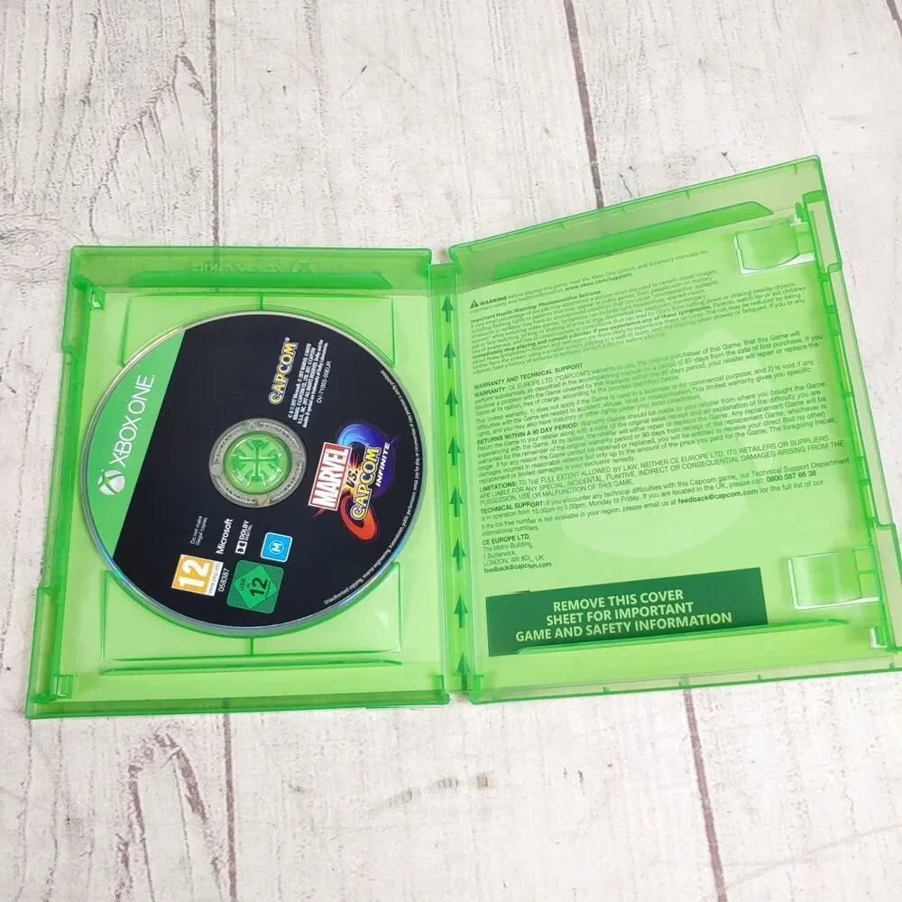 PAL, Marvel Vs Capcom Infinite (Microsoft Xbox One , 2017) - Used TESTED WORKING
